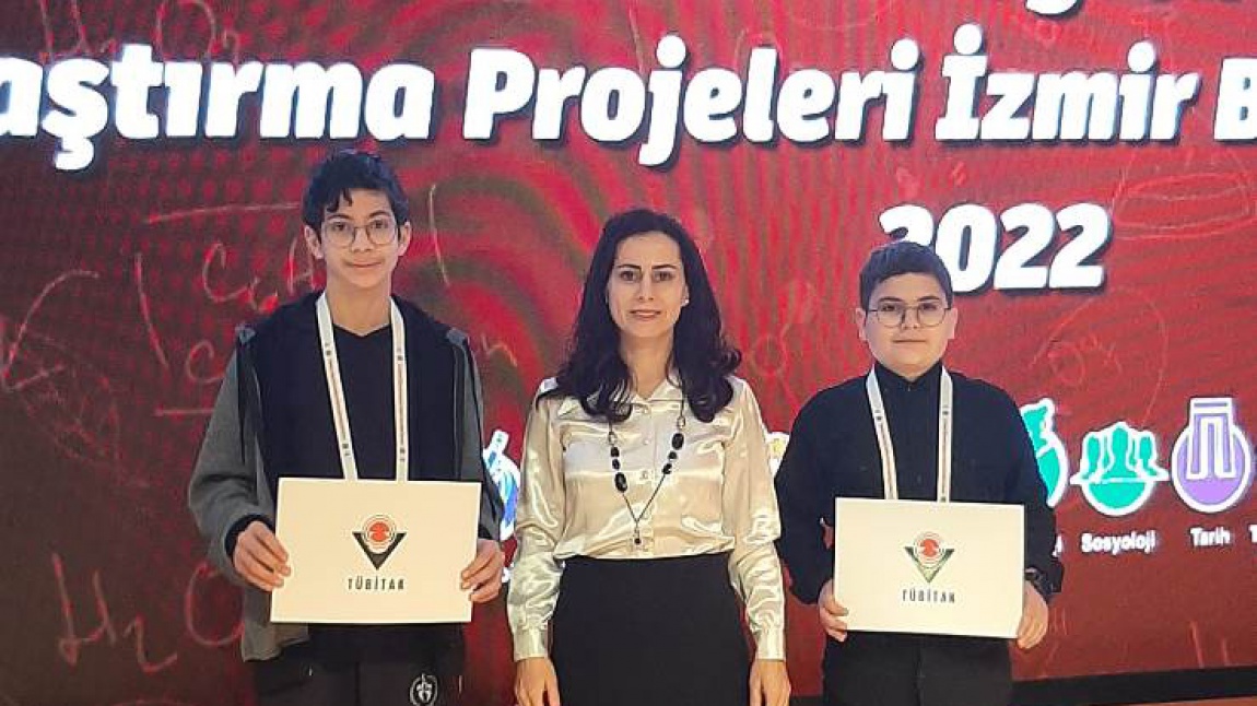 TÜBİTAK İzmir Bölge Finallerinden Dereceyle Döndük