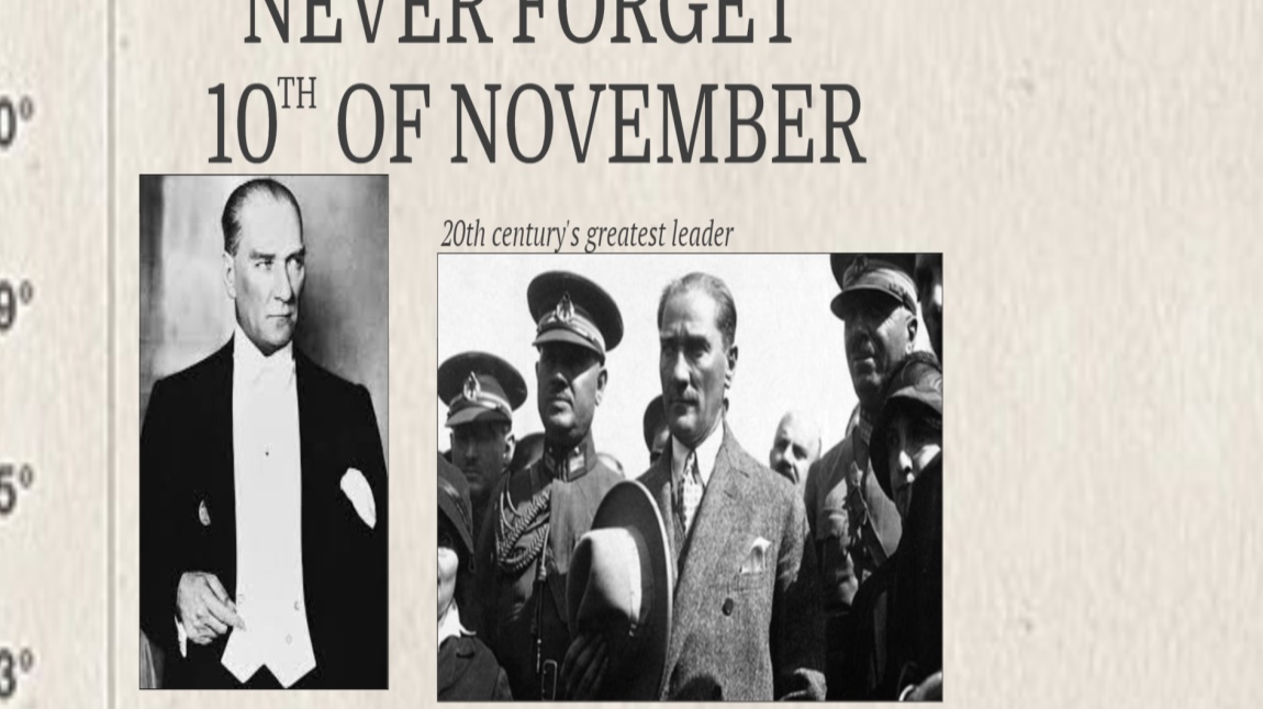 10 Kasım Atatürk'ü Anma Günü Çalışmaları